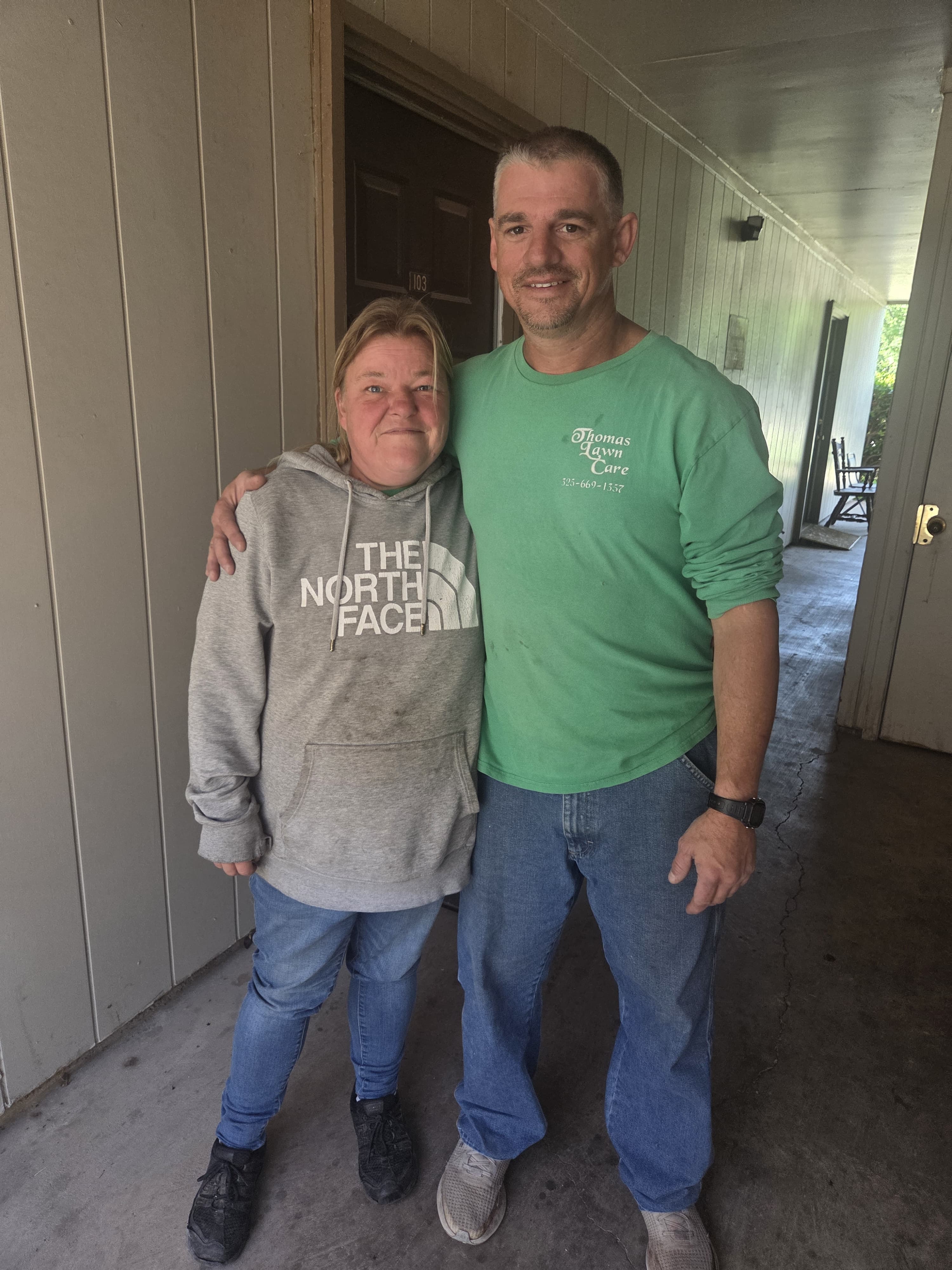 Darin Thomas and his wife Jamie